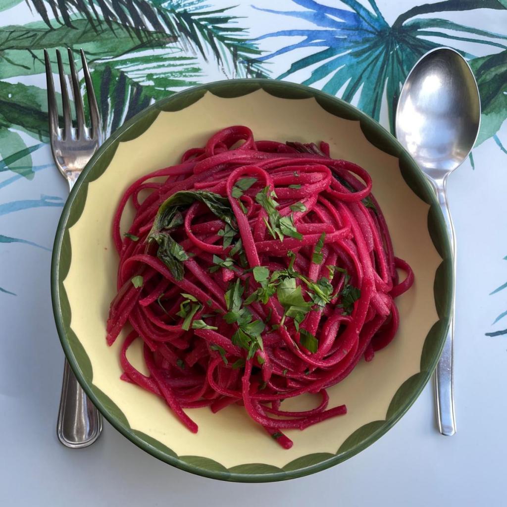 Rote Bete Nudeln